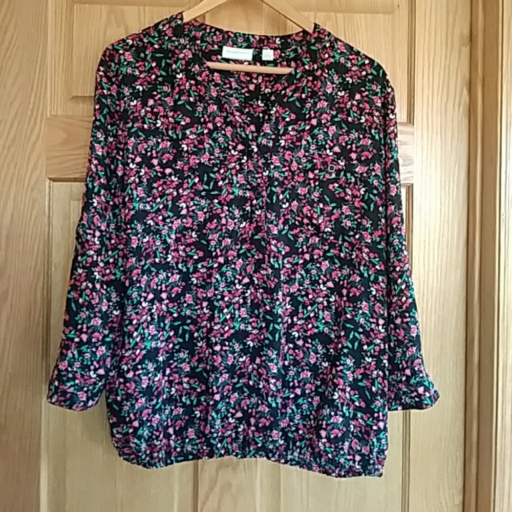 Long sleeve dress blouse